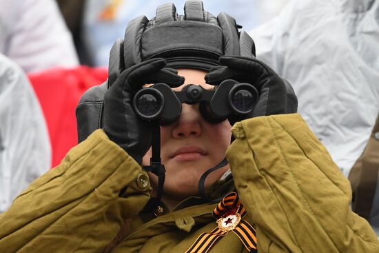 Военный парад в честь 76-й годовщины Победы 