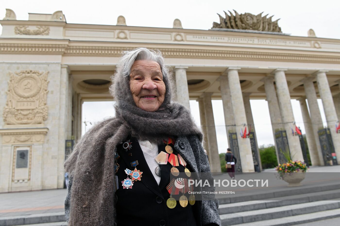 Празднование Дня Победы в Москве
