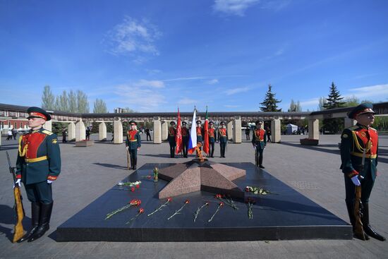 Празднование Дня Победы в регионах России