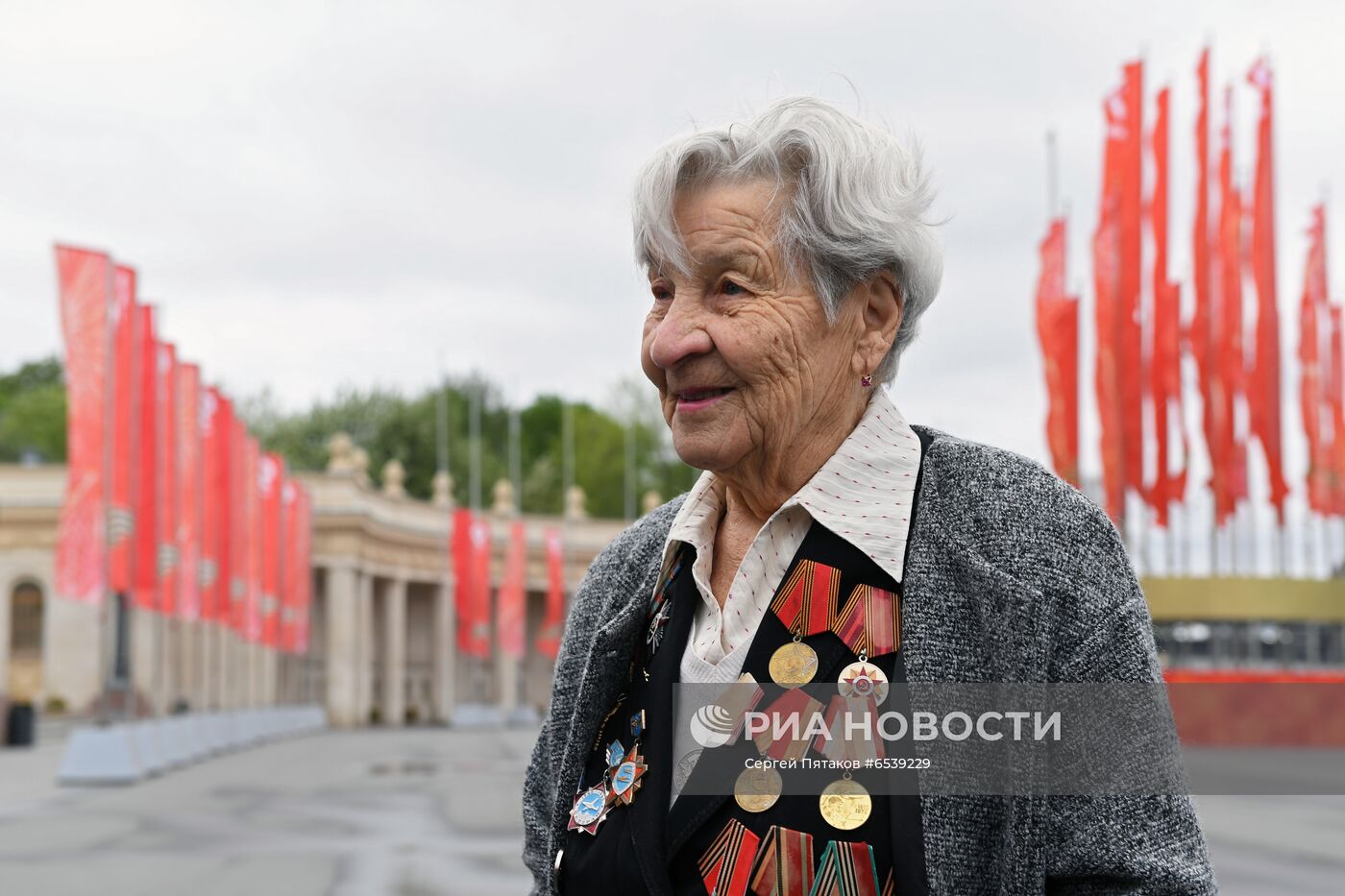 Празднование Дня Победы в Москве