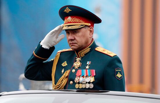 Военный парад в честь 76-й годовщины Победы 