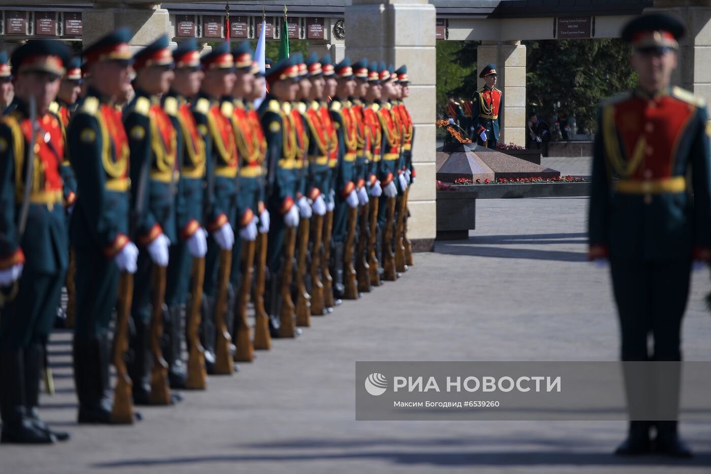 Празднование Дня Победы в регионах России