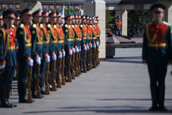 Празднование Дня Победы в регионах России