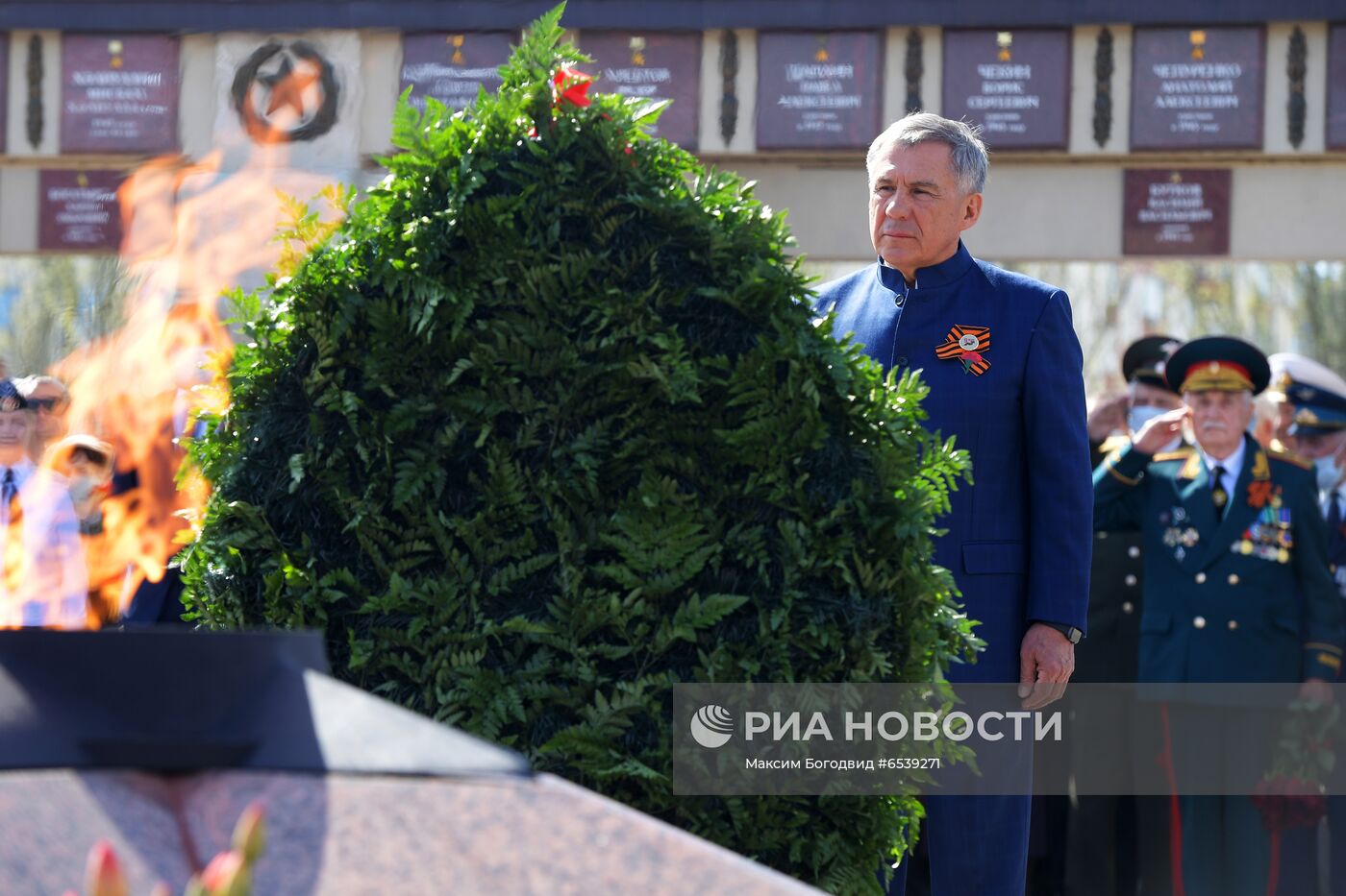 Празднование Дня Победы в регионах России