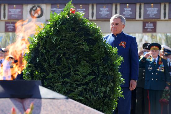 Празднование Дня Победы в регионах России