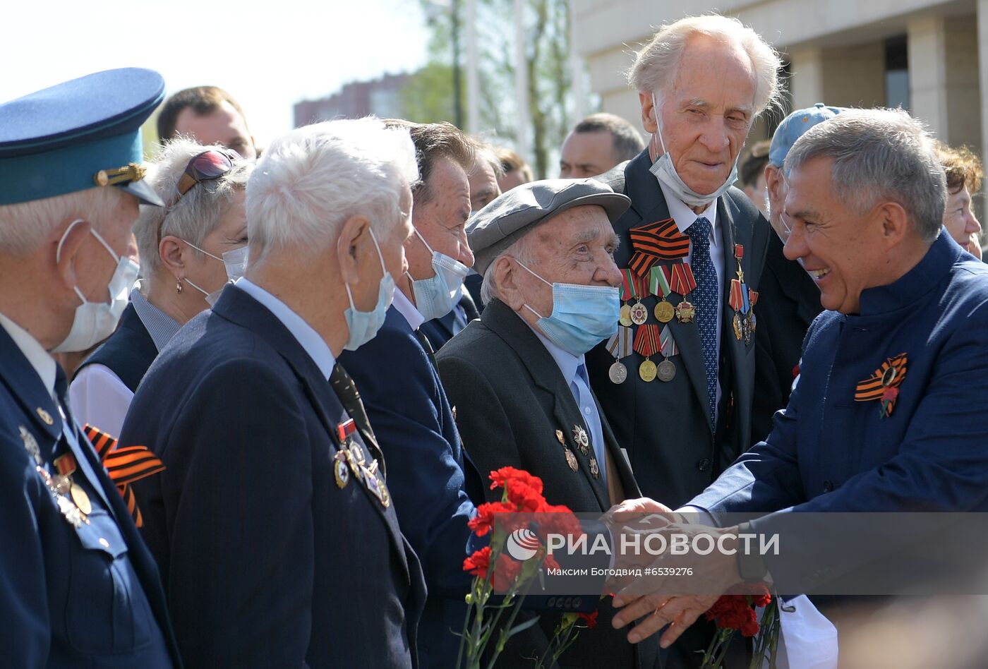 Празднование Дня Победы в регионах России
