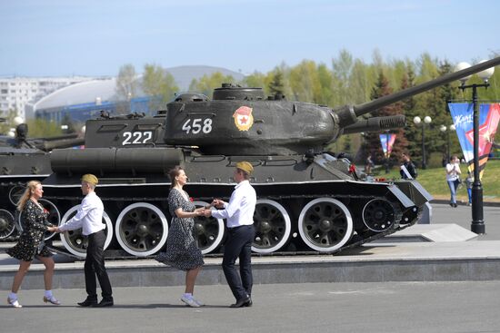 Празднование Дня Победы в регионах России