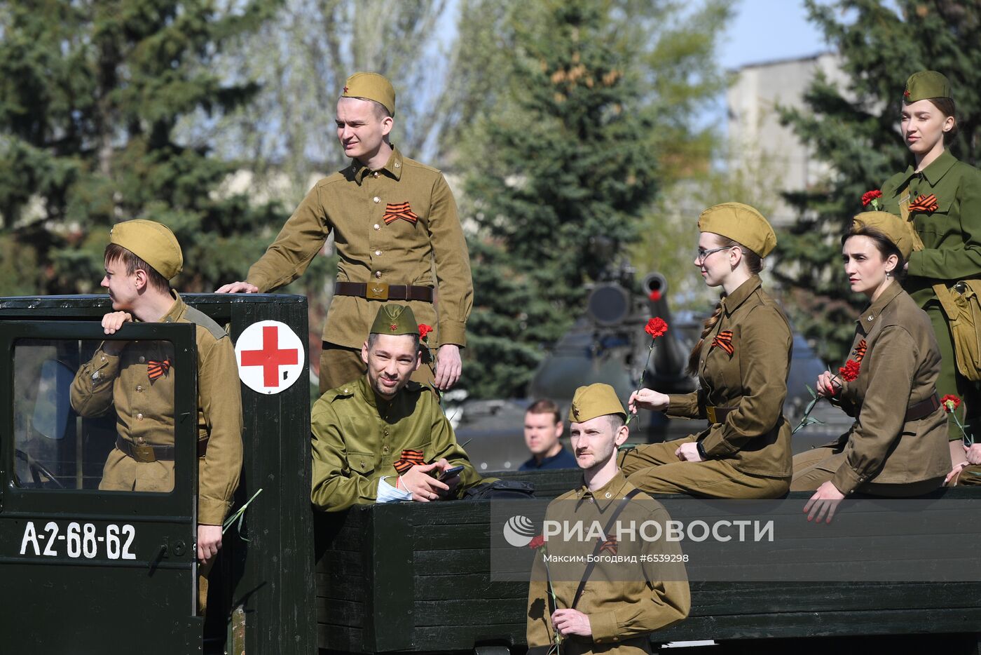 Празднование Дня Победы в регионах России