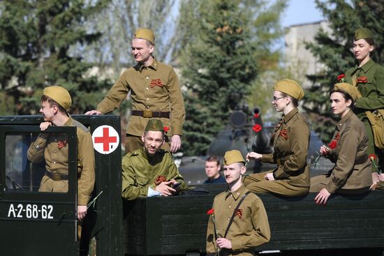 Празднование Дня Победы в регионах России