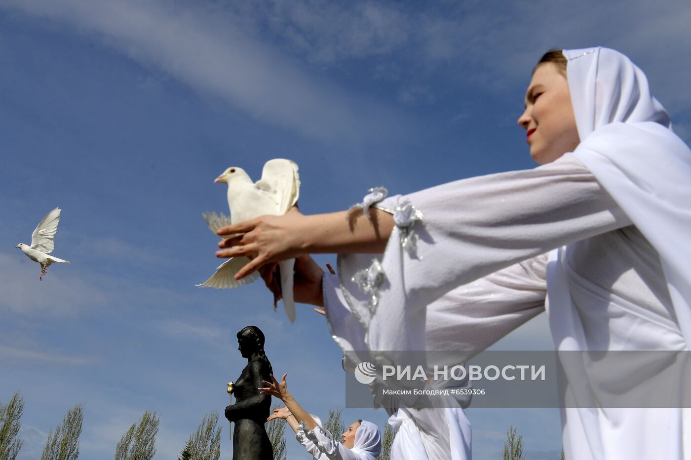 Празднование Дня Победы в регионах России