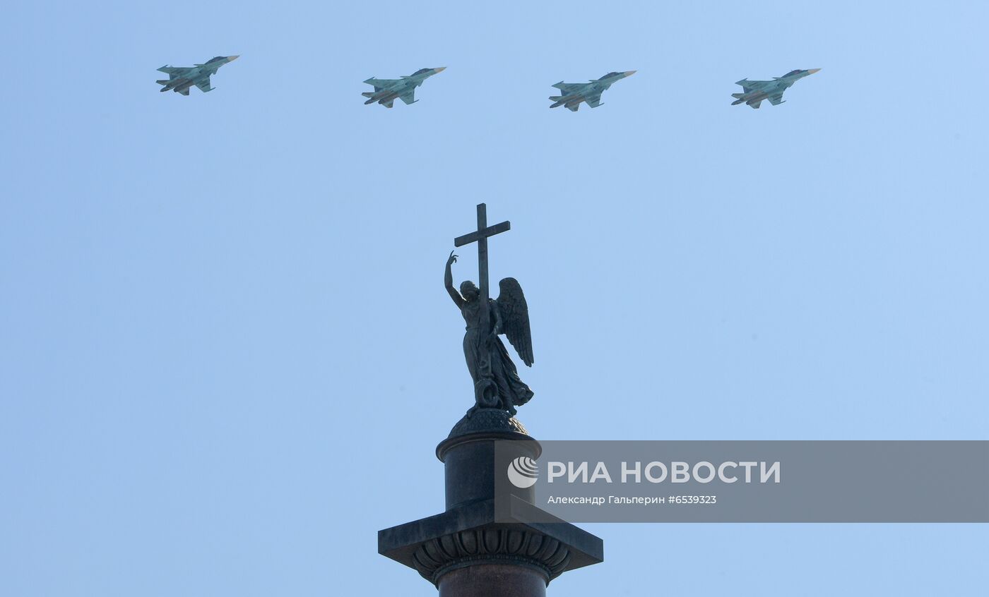 Военный парад в городах России, посвящённый 76-й годовщине Победы