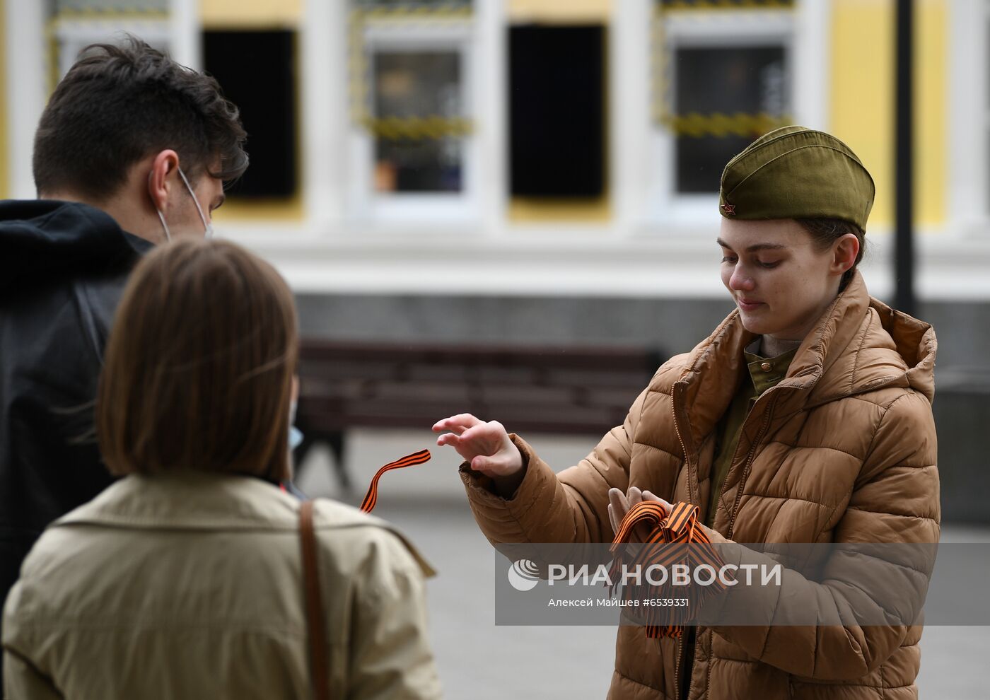 Празднование Дня Победы в Москве