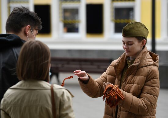 Празднование Дня Победы в Москве