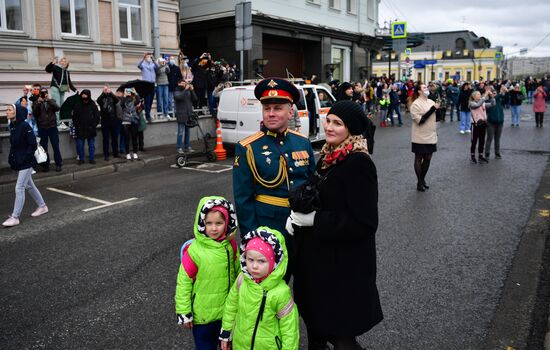 Празднование Дня Победы в Москве