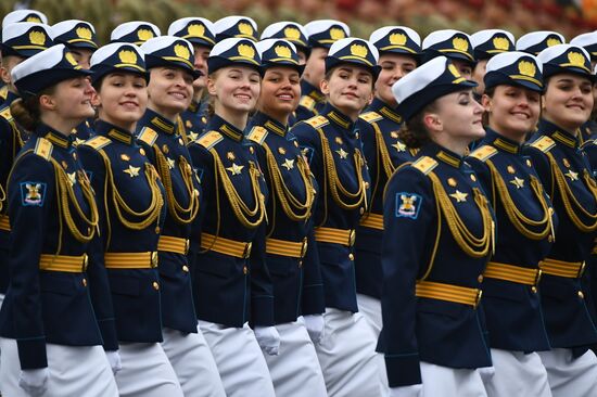 Военный парад в честь 76-й годовщины Победы 