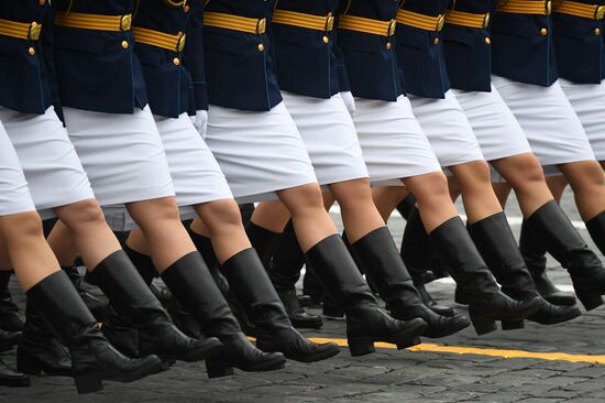 Военный парад в честь 76-й годовщины Победы 