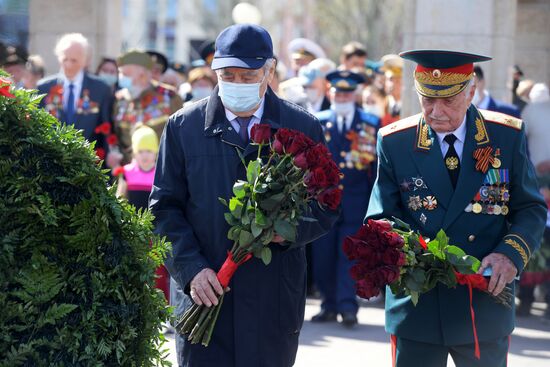 Празднование Дня Победы в регионах России