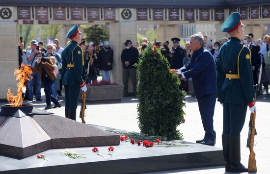 Празднование Дня Победы в регионах России