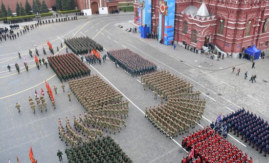 Военный парад в честь 76-й годовщины Победы 