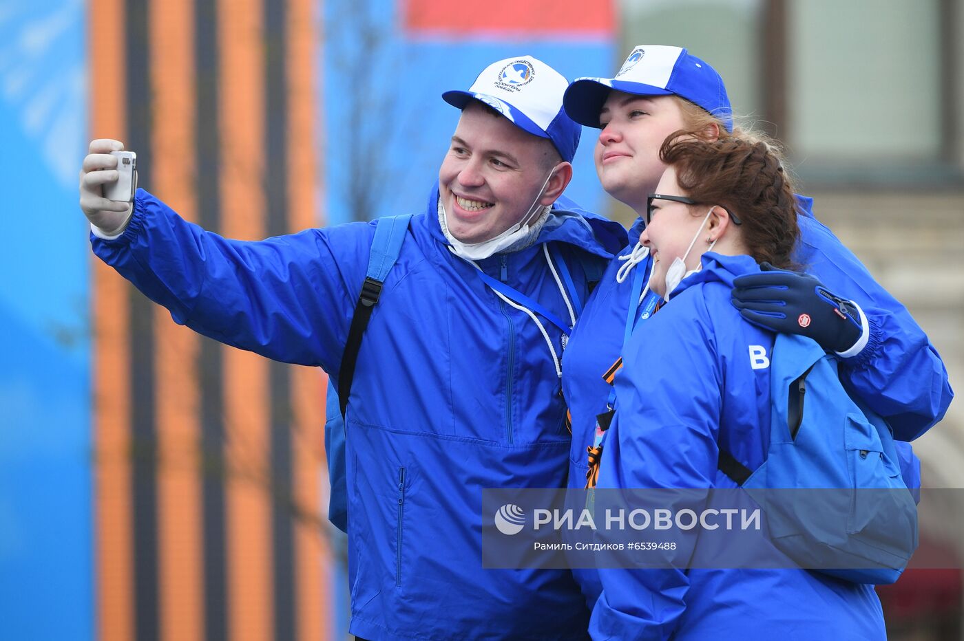 Празднование Дня Победы в Москве