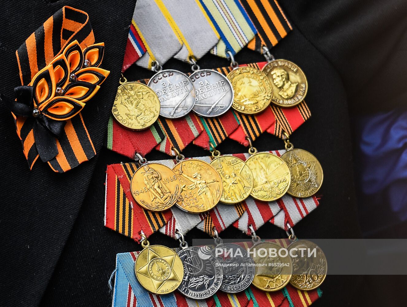 Военный парад в честь 76-й годовщины Победы