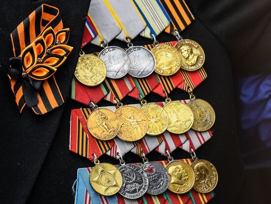 Военный парад в честь 76-й годовщины Победы 