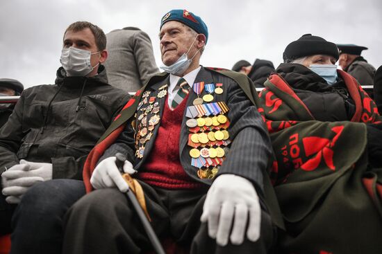 Военный парад в честь 76-й годовщины Победы 