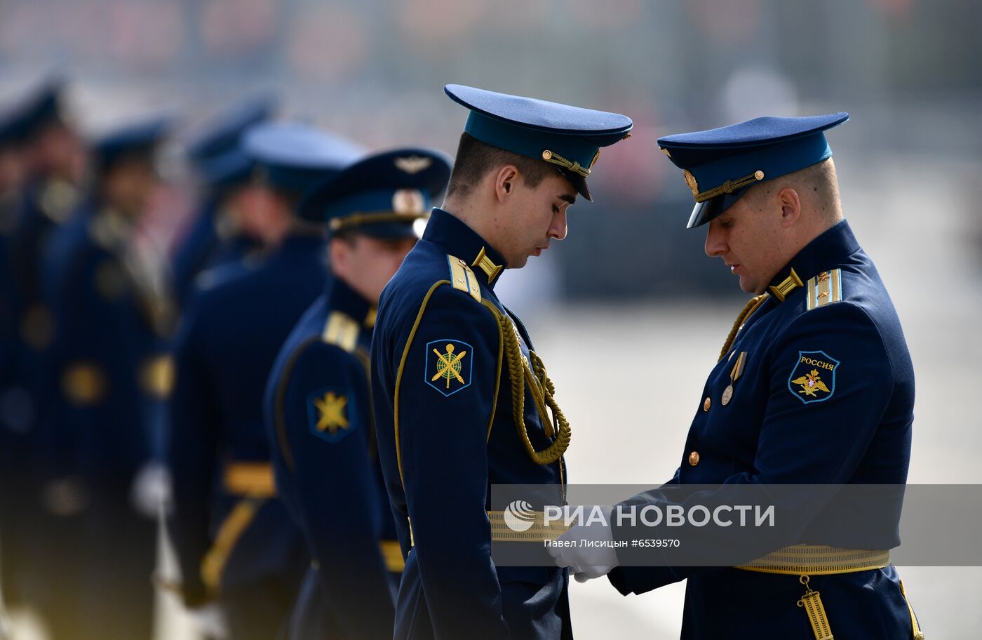 Военный парад в городах России, посвящённый 76-й годовщине Победы