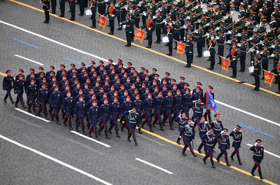 Военный парад в честь 76-й годовщины Победы 