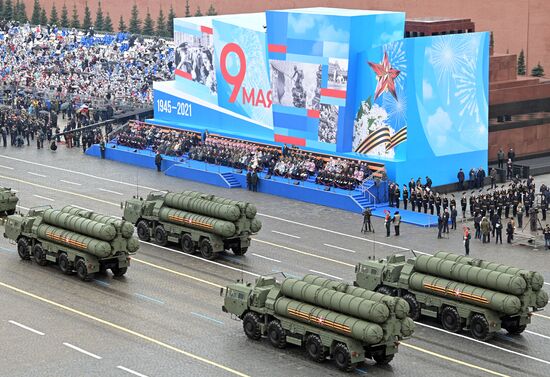 Военный парад в честь 76-й годовщины Победы 