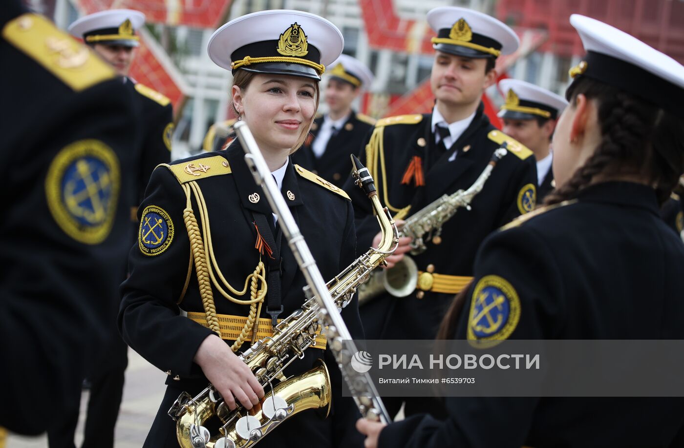 Военный парад в городах России, посвящённый 76-й годовщине Победы