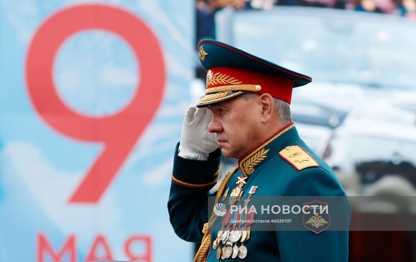 Военный парад в честь 76-й годовщины Победы 