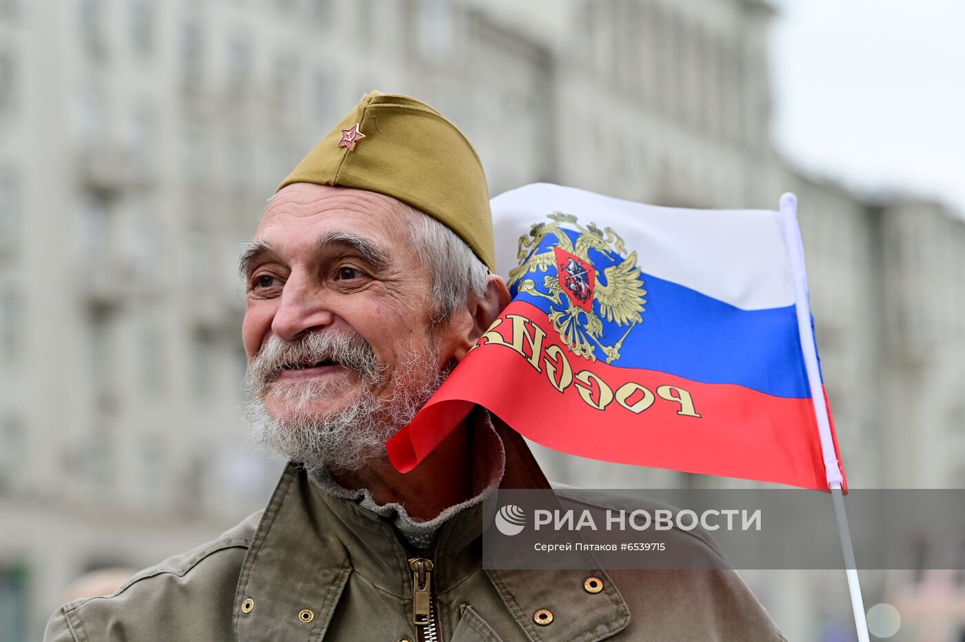 Празднование Дня Победы в Москве