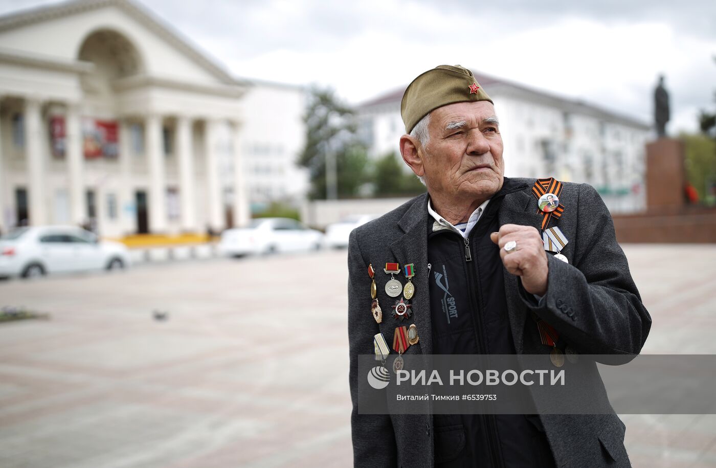 Военный парад в городах России, посвящённый 76-й годовщине Победы