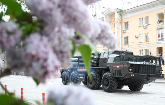 Военный парад в городах России, посвящённый 76-й годовщине Победы