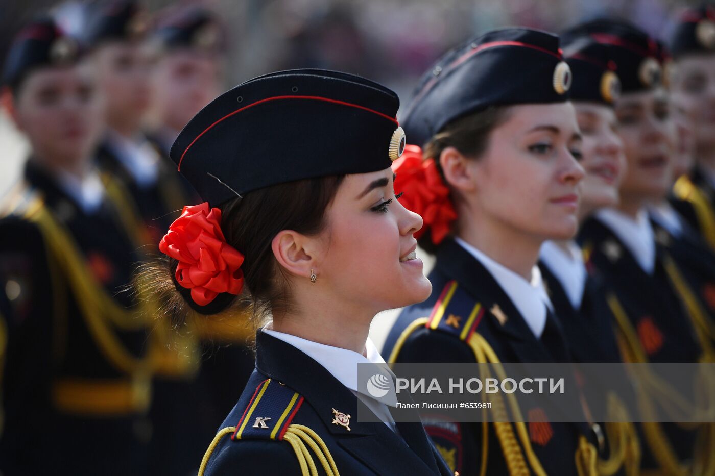 Военный парад в городах России, посвящённый 76-й годовщине Победы