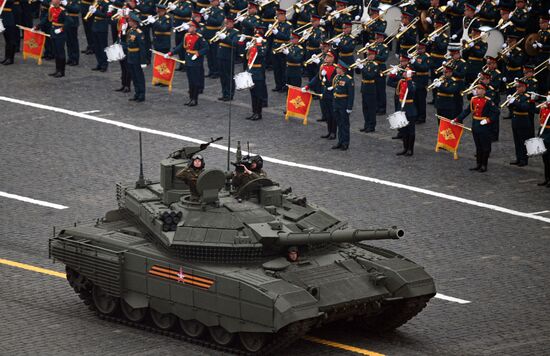 Военный парад в честь 76-й годовщины Победы 