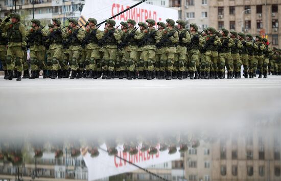 Военный парад в городах России, посвящённый 76-й годовщине Победы