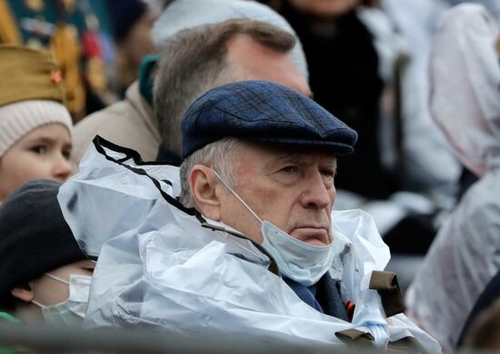 Военный парад в честь 76-й годовщины Победы 