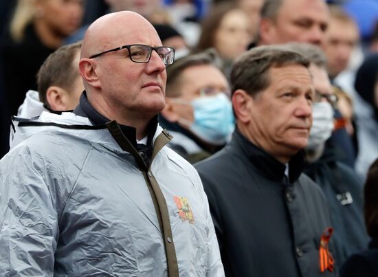 Военный парад в честь 76-й годовщины Победы 