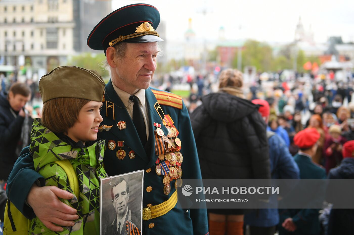 Празднование Дня Победы в Москве