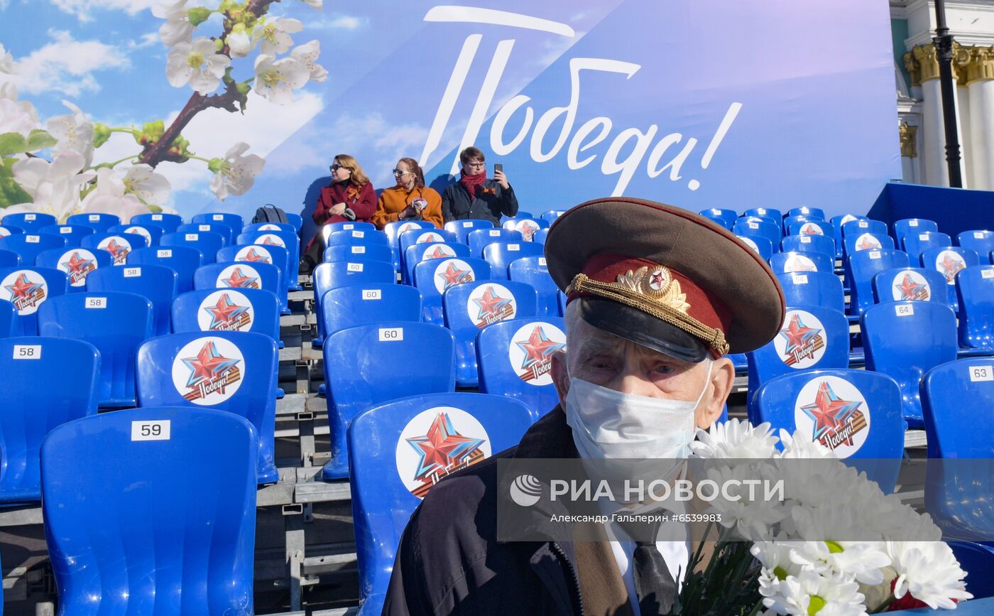 Военный парад в городах России, посвящённый 76-й годовщине Победы