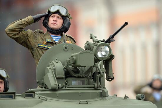 Военный парад в честь 76-й годовщины Победы 