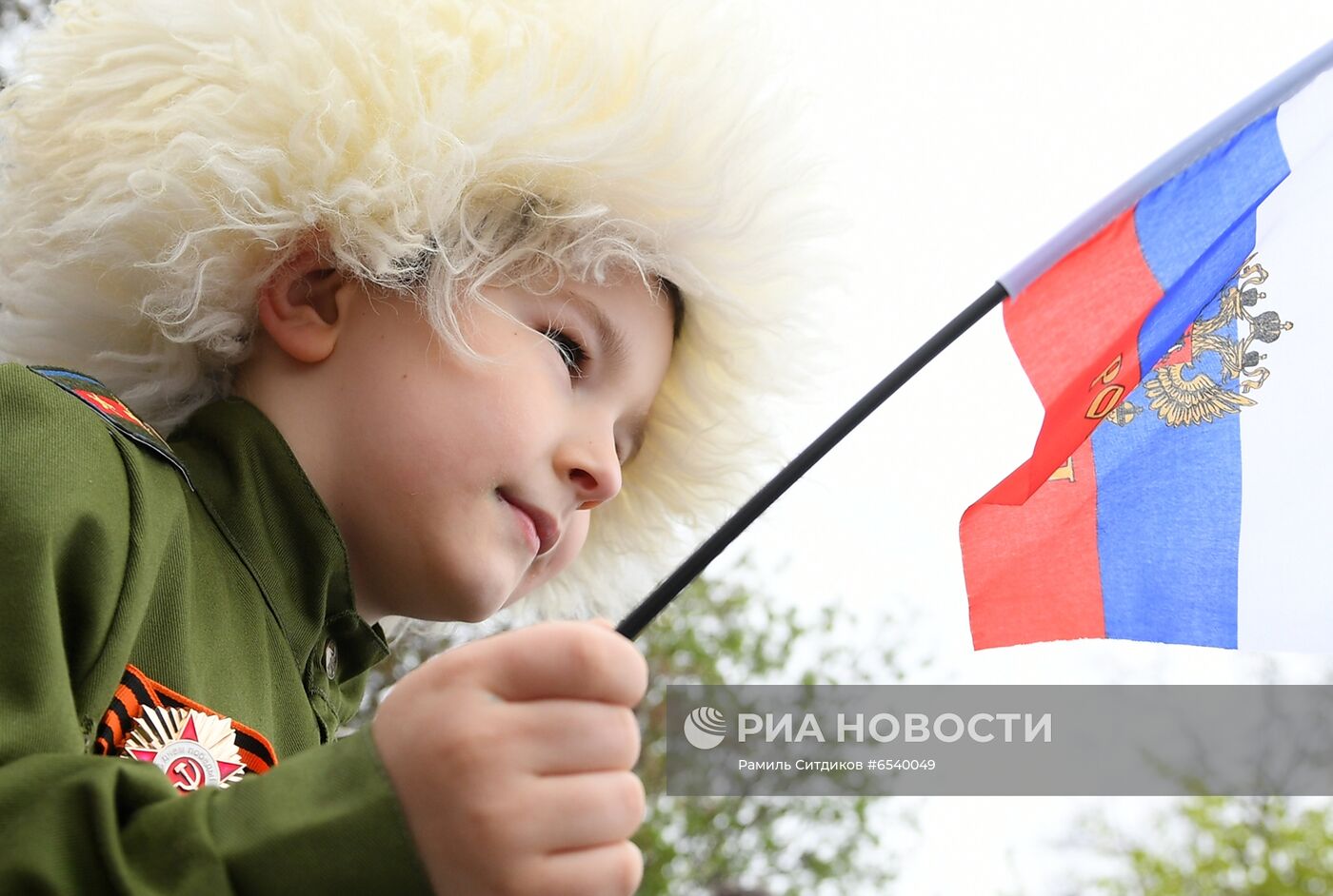 Празднование Дня Победы в Москве