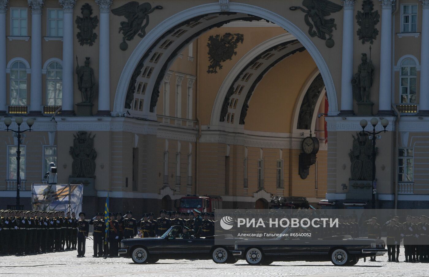 Военный парад в городах России, посвящённый 76-й годовщине Победы