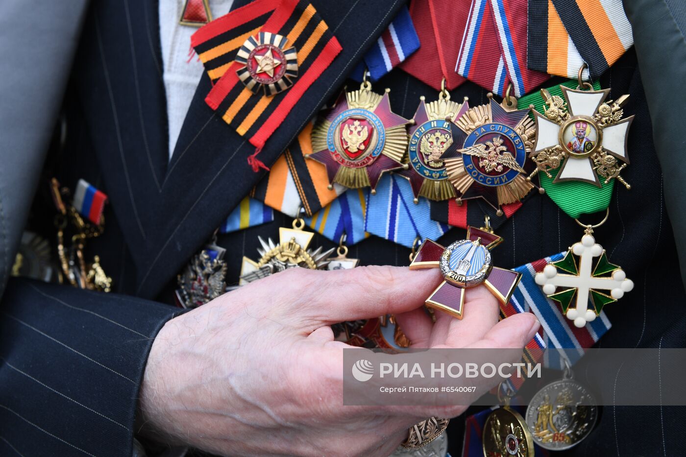 Празднование Дня Победы в Москве