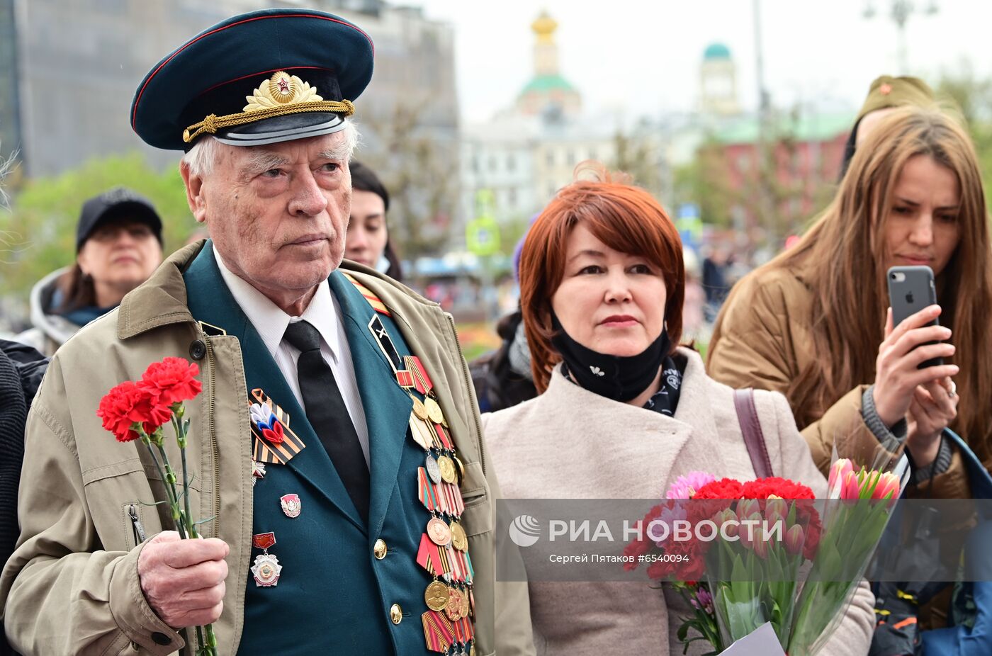 Празднование Дня Победы в Москве