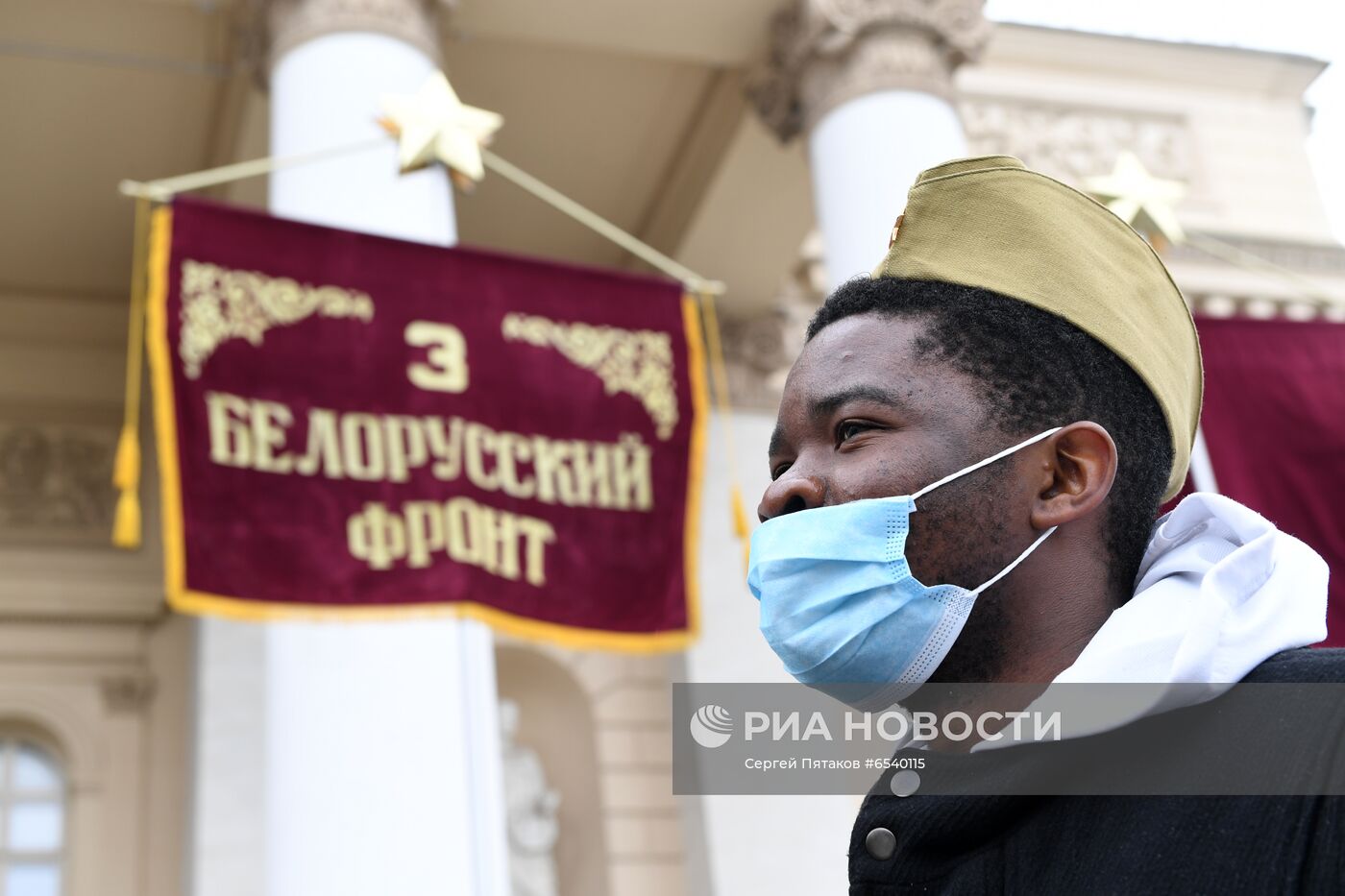 Празднование Дня Победы в Москве 