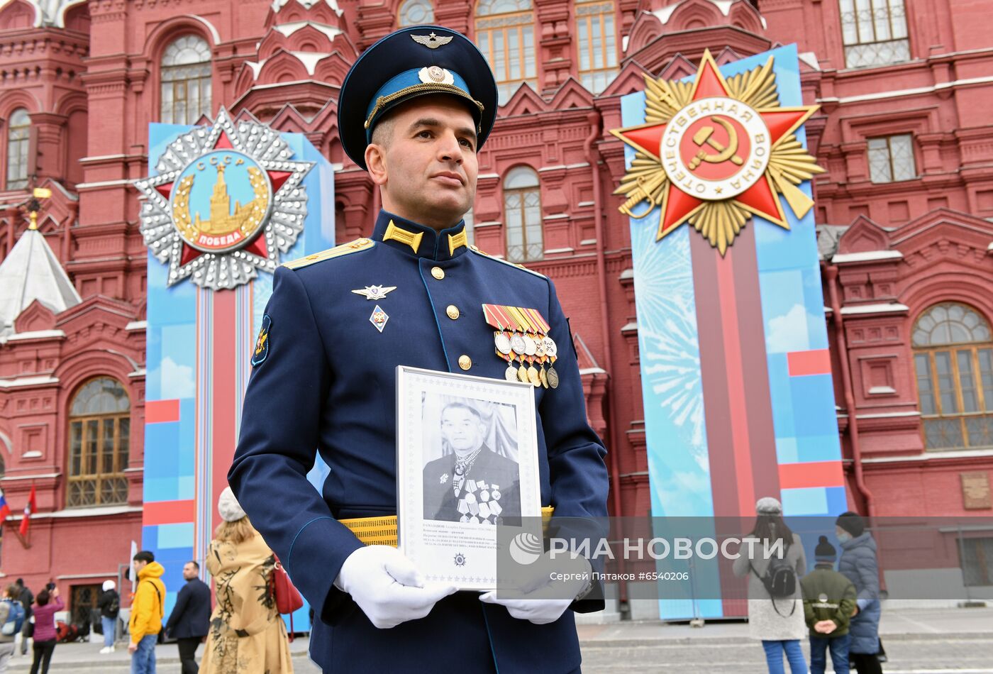 Празднование Дня Победы в Москве