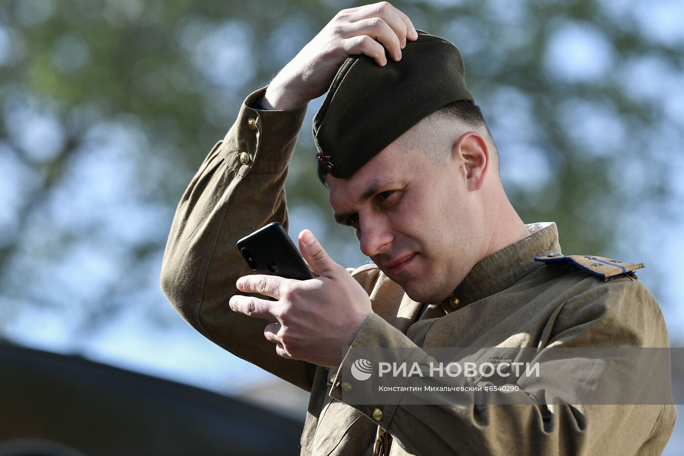 Военный парад в городах России, посвящённый 76-й годовщине Победы 